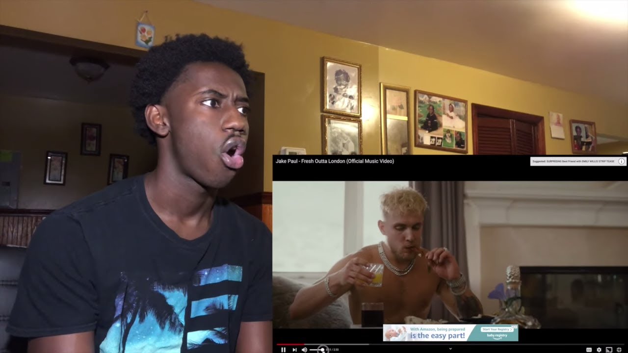 SO DID HE WRITE IT? | Jake Paul - Fresh Outta London | Reaction
