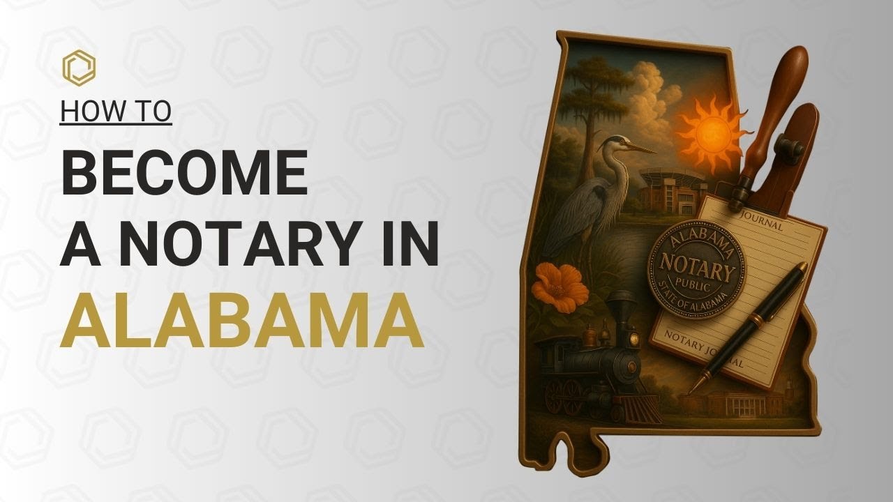 Steps to Become a notary in Alabama | Step by Step Guide