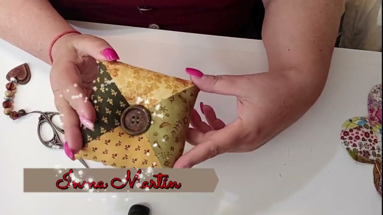 💚Cachitos de tela. Tutorial acerico super fácil 📍🧷✂️