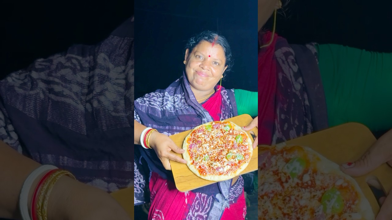 পিজ্জা বানালাম🤤 #cook #recipe #cooking #video #food #pizza @RachanaBiswas1m