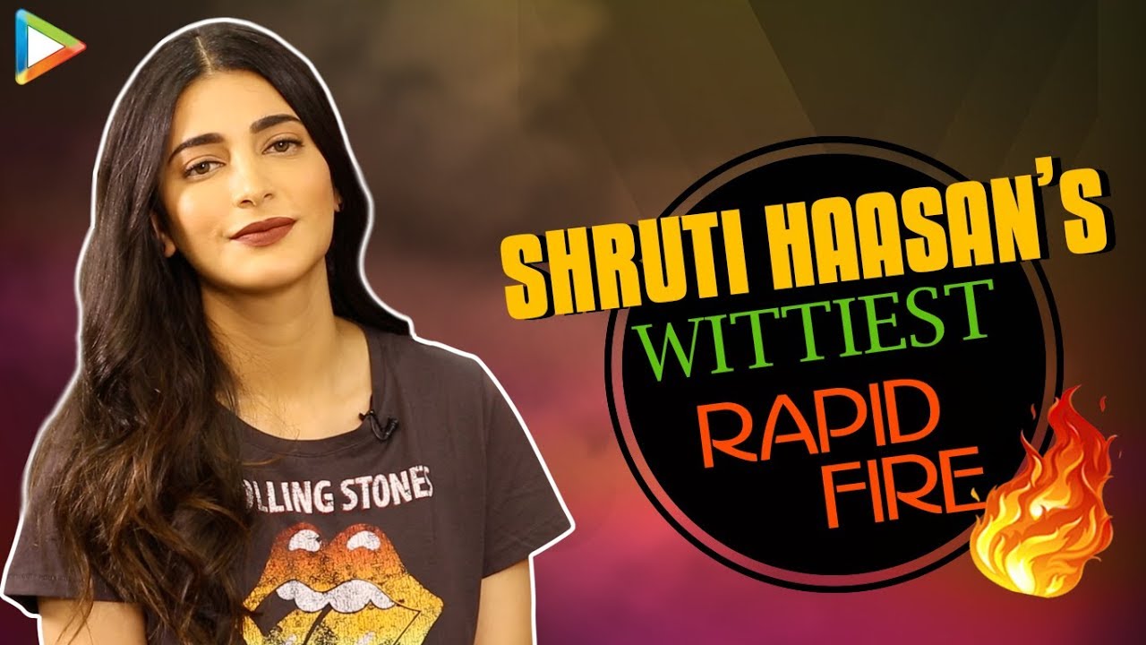 “Shah Rukh Khan, How Are You So LOVELY All the Time?”: Shruti Haasan | Rapid Fire | Salman Khan