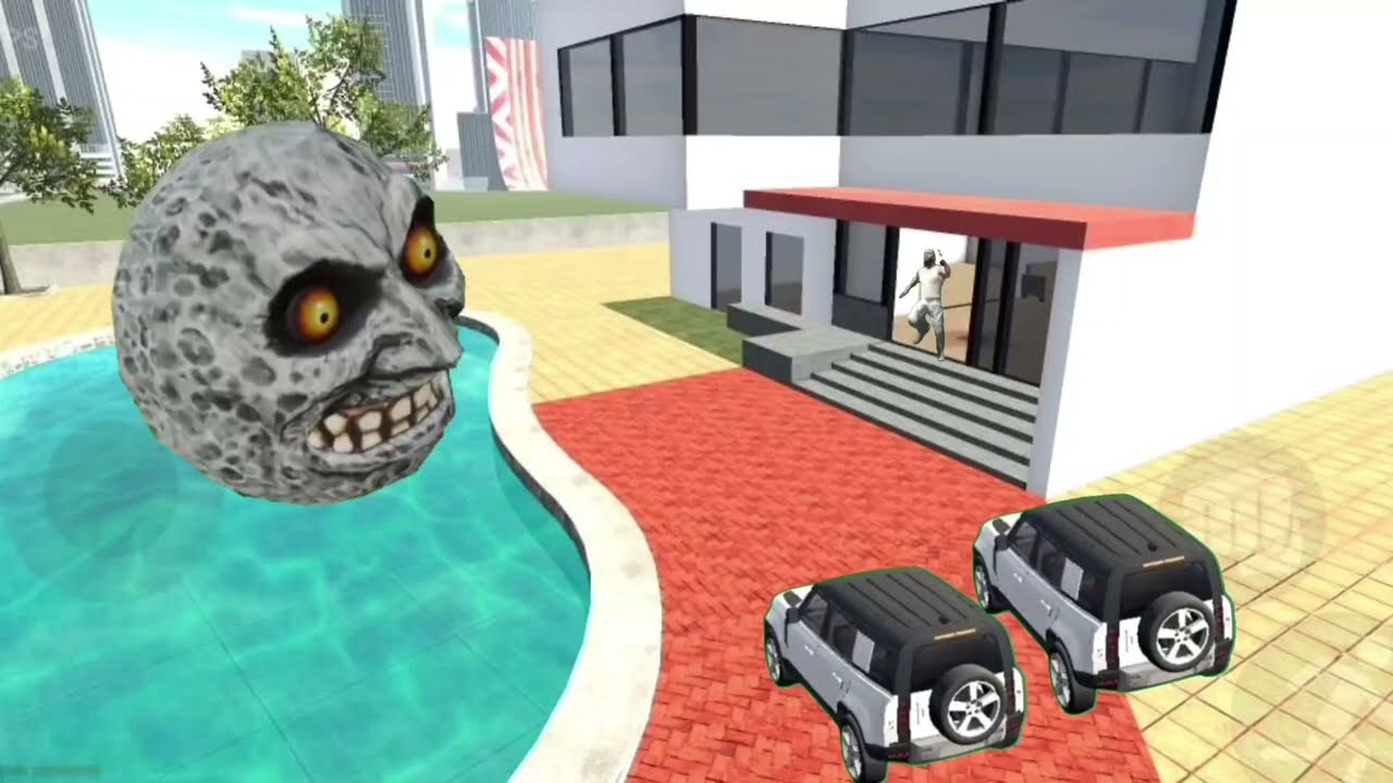 Majora&rsquo;s Mask Moon in Indian Bike Driving 3D! (Crazy Mod)
