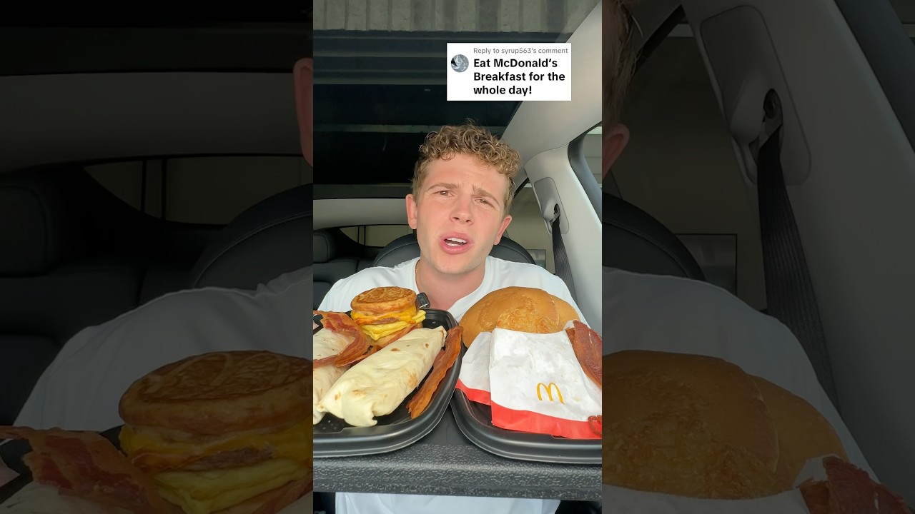 I Ate McDonald&rsquo;s Breakfast For The ENTIRE Day!