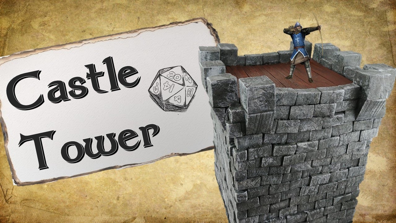 How to Make a Castle Tower for D&D