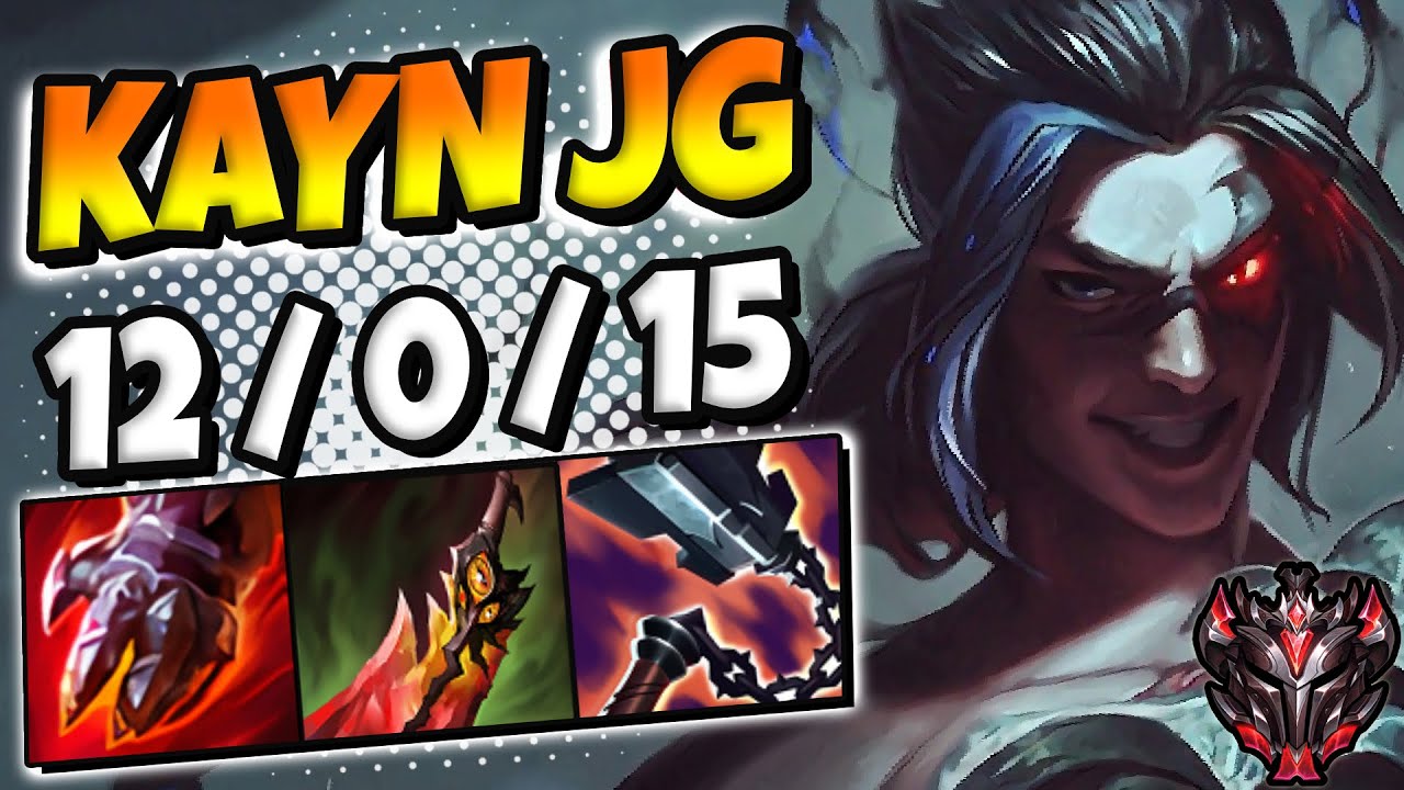 Kayn vs Xin Zhao [ Jungle ] Lol NA Grandmaster Patch 11.22 ✅