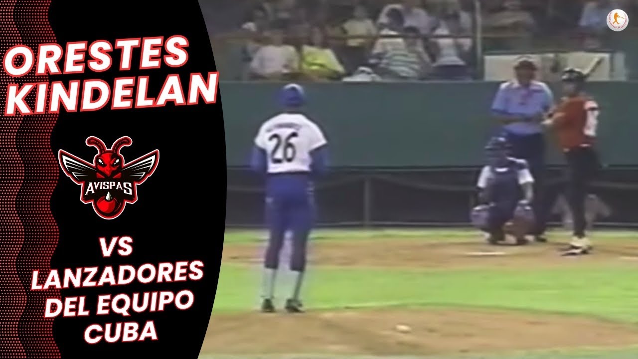 No se pierdan los JONRONES de ORESTES KINDELAN vs Pitchers Team Cuba (1985-2000)