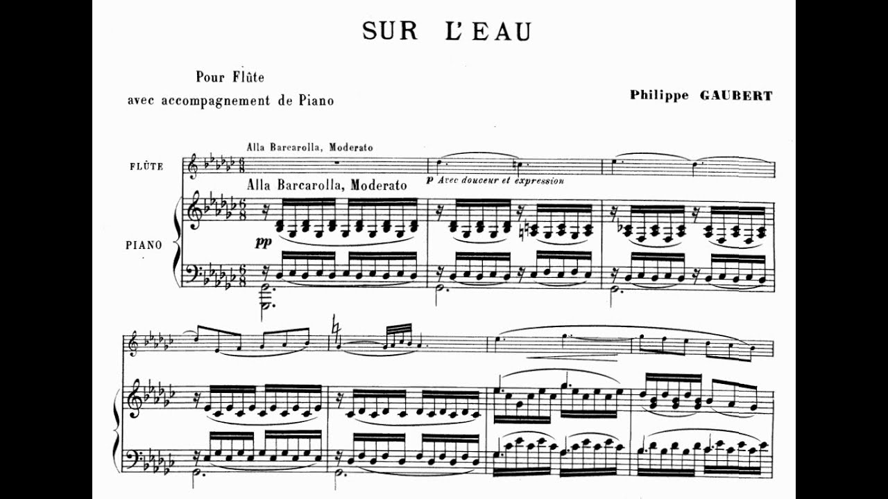 Philippe Gaubert - Sur l'eau