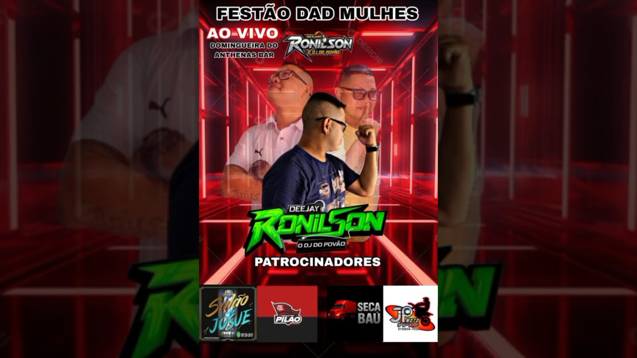 DJ RONILSON AO VIVO NO FEST&Atilde;O DAS MULHERES NA DOMINGUEIRA DO ANTHENAS BAR 