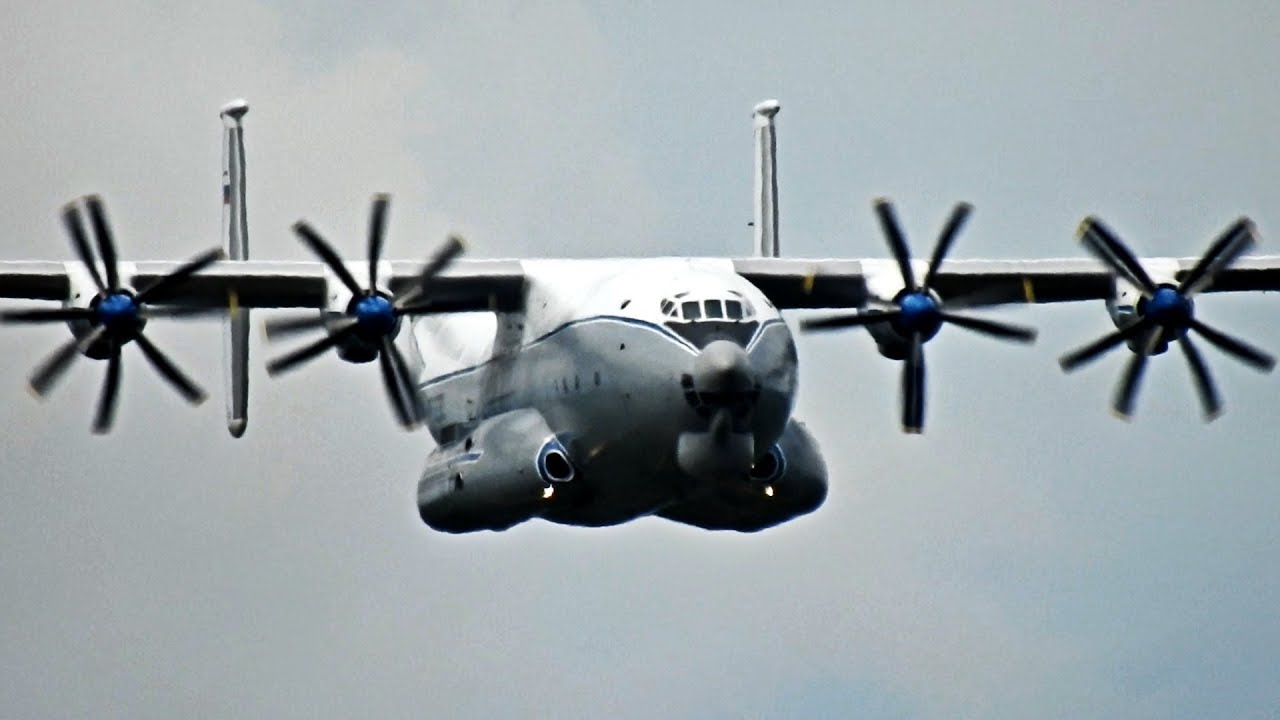 Cамый большой в мире турбовинтовой самолёт - Ан-22 