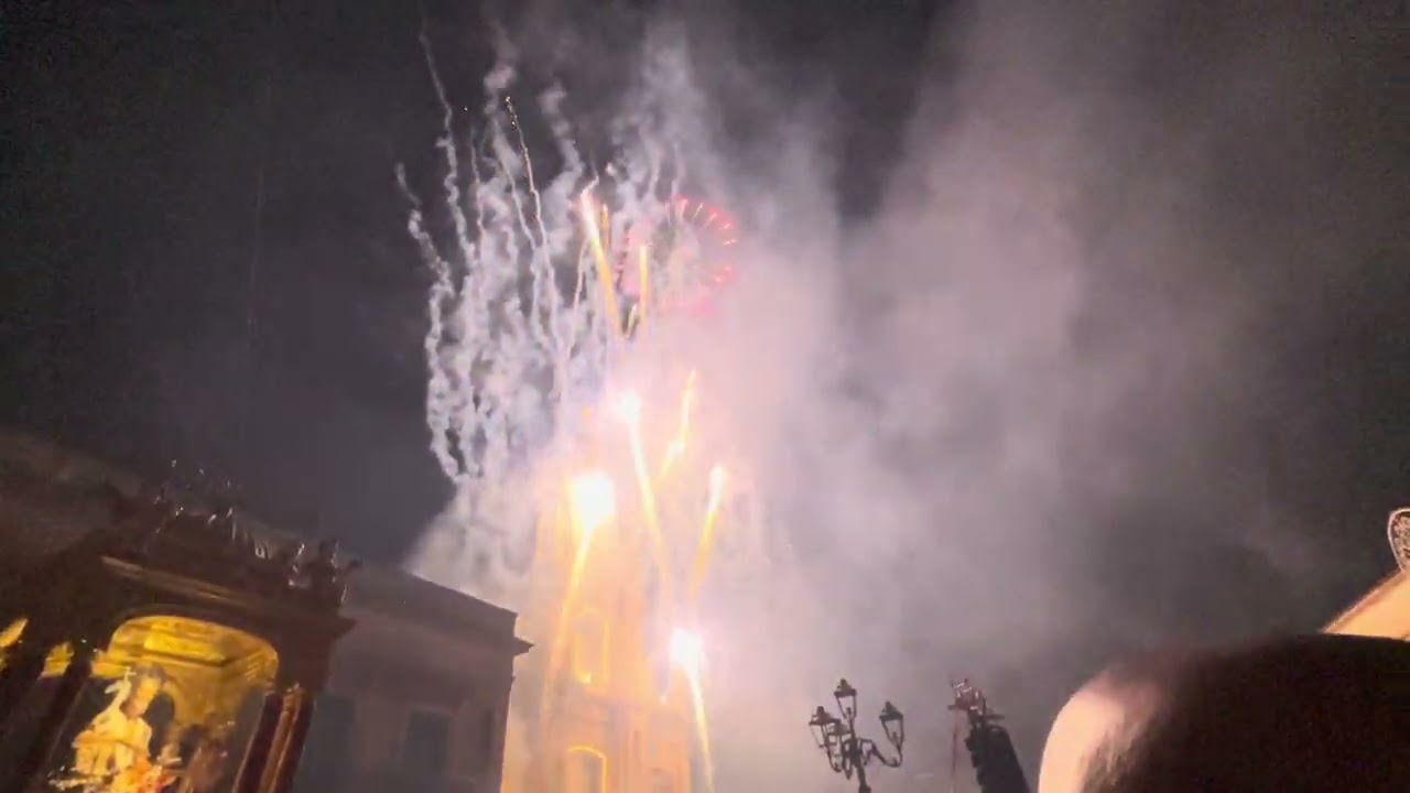 Spettacolo Piromusicale ( La Rosa Int Fireworks) San Giovanni Monterosso Almo 03/09/2023