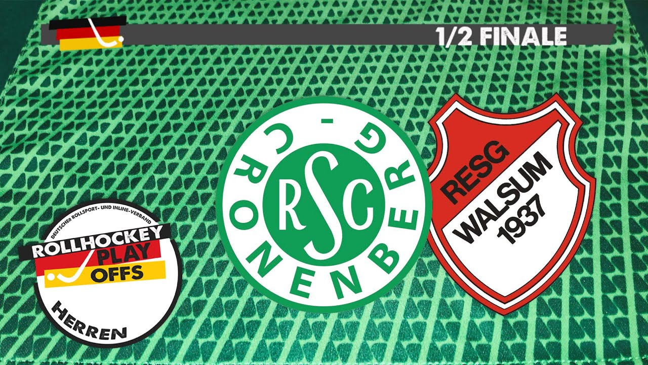 Ins Finale: PlayOff 3. Halbfinale - Rollhockey Bundesliga - 🟢⚪️ RSC Cronenberg Löwen 🆚 RESG Walsum