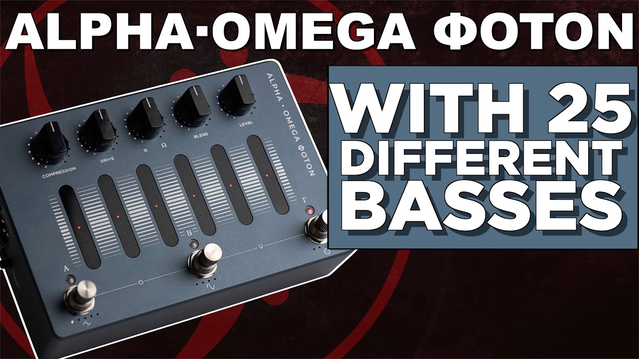Darkglass Alpha Omega Photon Bass Demo