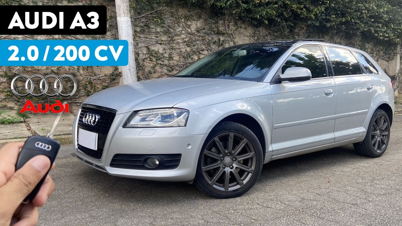 TESTE ACELERANDO AUDI A3 2.0 TURBO SPORTBACK | MELHOR QUE JETTA TSI COM MESMO MOTOR E CÂMBIO DSG