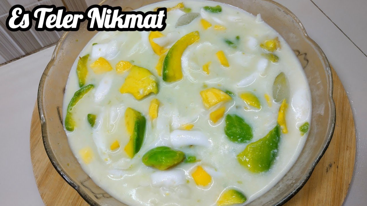 RESEP ES TELER NIKMAT SEGER