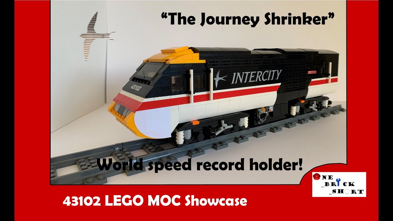 LEGO Train MOC 43102 HST Power Car Showcase