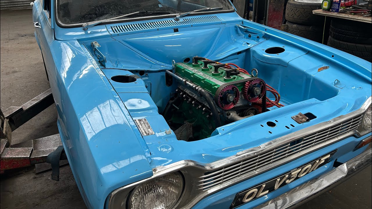 Сборка Ford Escort Mk1 Cosworth, часть 1.
