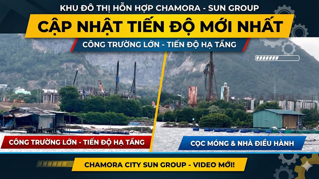 Cập Nhật Tiến Độ Dự Án Chamora CTy Nha Trang Tháng 2/2026: Đã Lộ Diện Hình Hài?