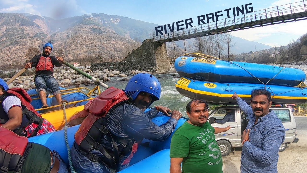 Manali River Rafting | River Ride | Boat Riding | World Food Tube Vlog