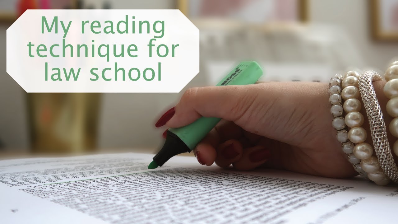 HOW TO READ LEGAL CASES | MY READING TECHNIQUE FOR LAW SCHOOL