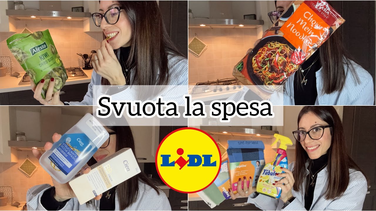 Svuota la spesa Lidl 🛒 | Non solo cibo 🤩🤗 