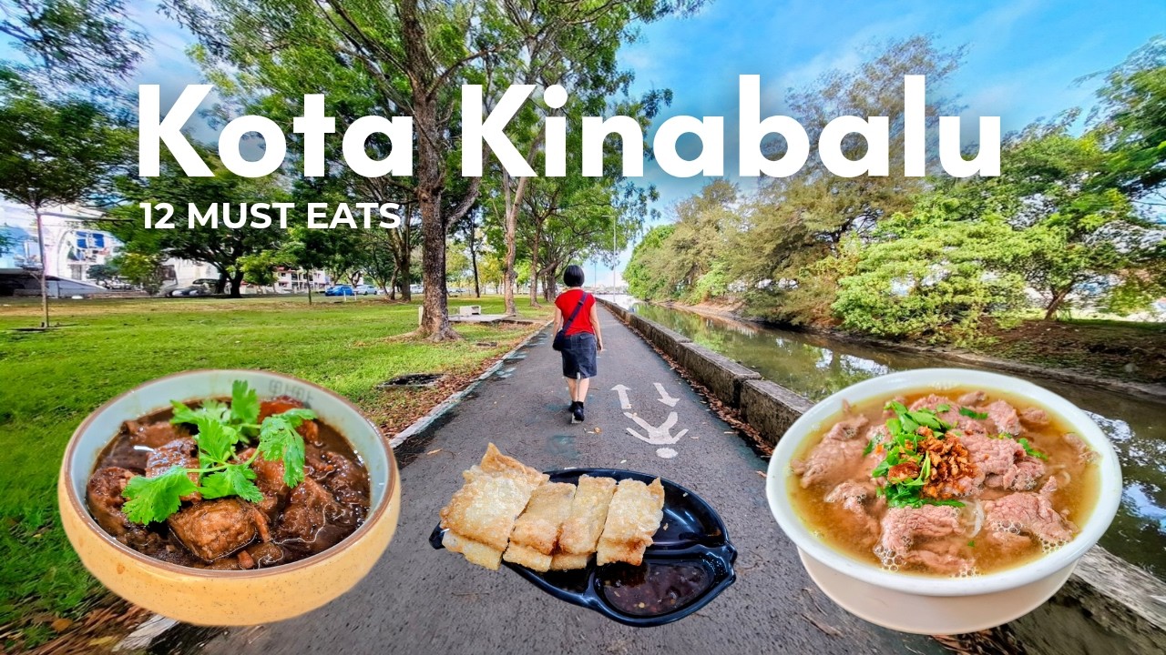 Trying 12 MUST-EAT Local Foods in Kota Kinabalu