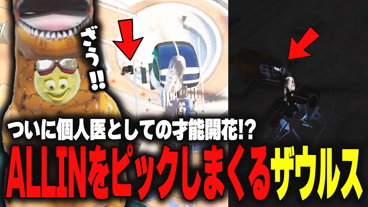【ストグラ】個人医としての才能が覚醒してALLINを神ピックしまくるザウルス【柳瀬つん/つんザウルス/切り抜き】