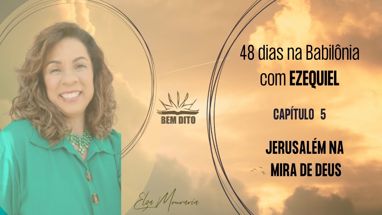 EZEQUIEL 5 – JERUSALÉM NA MIRA DE DEUS #profetas #profetaezequiel #antigotestamento #jerusalem