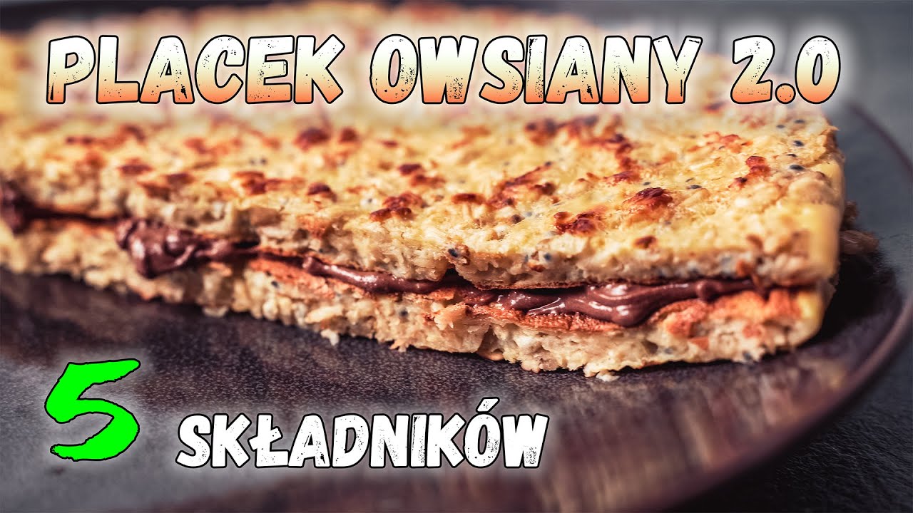 Miękki PLACEK / OMLET OWSIANY - idealny na śniadanie