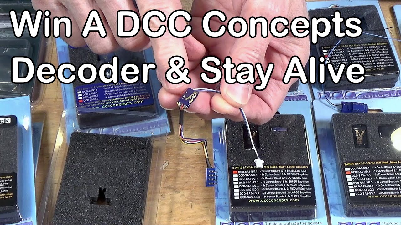 Win A DCC Concepts Decoder And Stay Alive (297)