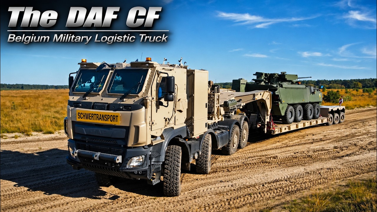 EPISODE 18  The DAF CF Belgium Military Logistic Truck