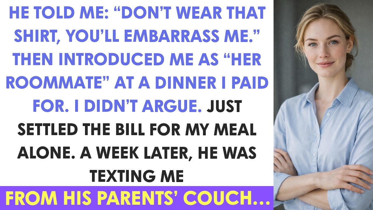 He Told Me: “Don’t Wear That Shirt, You’ll Embarrass Me.” Then Introduced