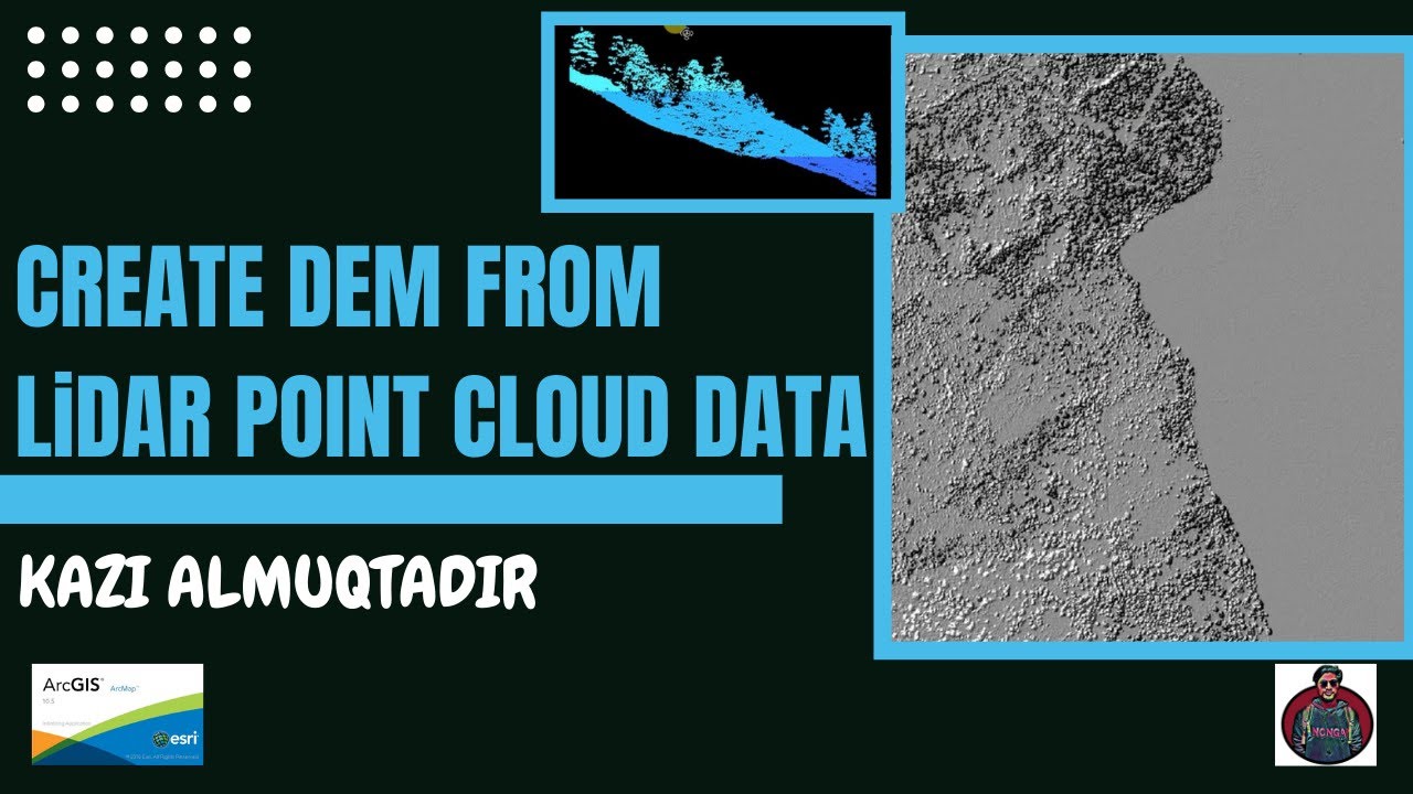 Create DEM from LiDAR point cloud data in ArcMap | Calculate NDSM