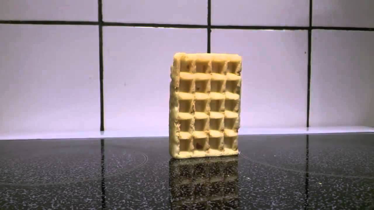 The Legend of the Waffle falling over