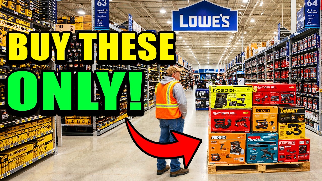 В 2026 году стоит купить всего 9 инструментов Lowe's! (Покупайте их всю жизнь)