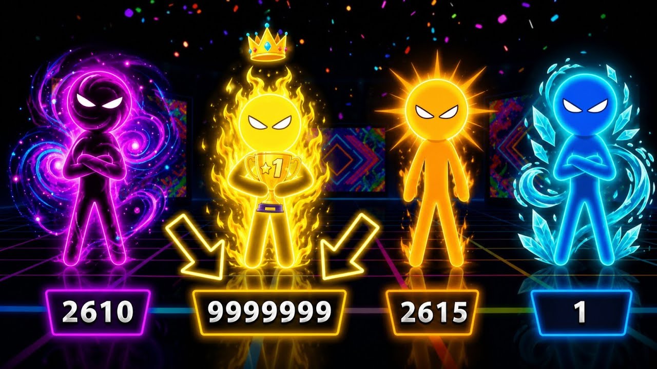 Stickman Party Gameplay – Mini Games Marathon | NEW PART (Android & iOS)#gameplay#stickmanparty