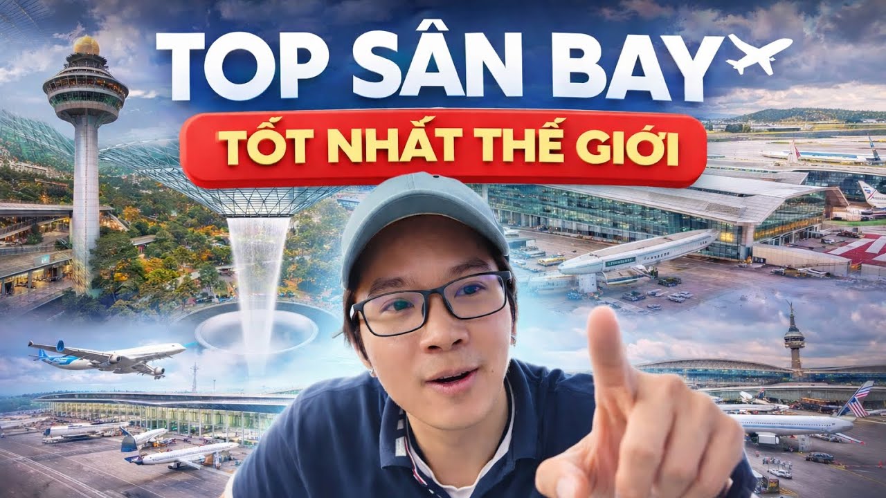 Review các Sân bay đã từng bay (chủ yếu về Việt Nam và Châu Á). 