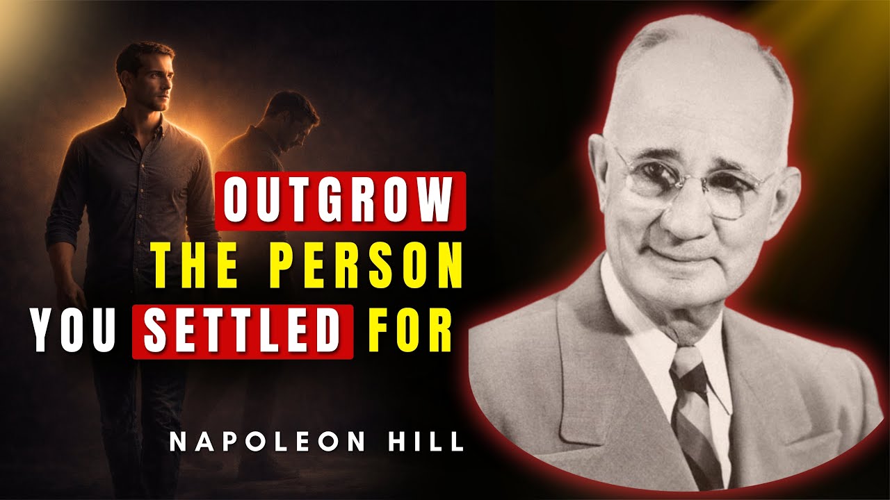 It Is Never Too Late To Outgrow The Person You Settled For | Napoleon Hill