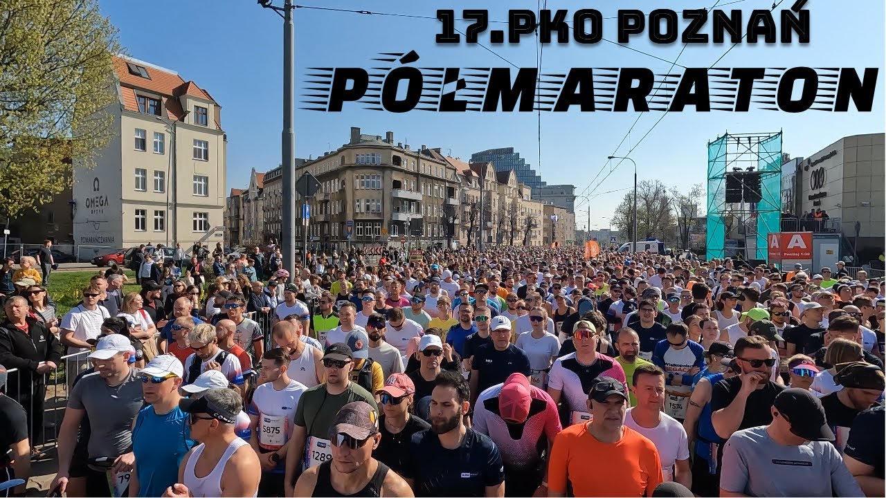 17.PKO Półmaraton w Poznaniu 2025 – Cała Trasa w 10x Timelapse