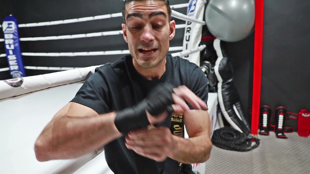 VENDAJE de BOXEO, MUAY THAI, K1... 🥊🤼‍♂️🥋 - TUTORIAL VENDAJE [VICENTE DÍAZ] | PGBR TEAM