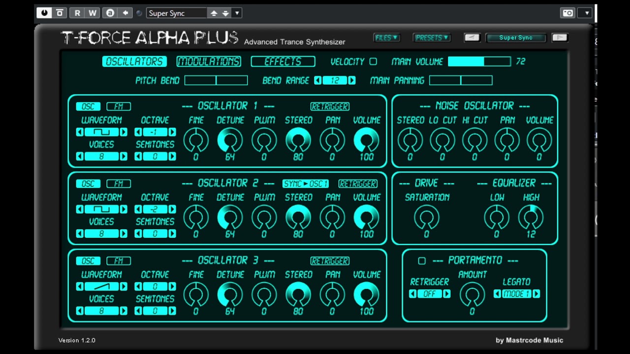 Synth [017] -  T-Force Alpha Plus (Mastrcode Music) Free VST Preset Demo