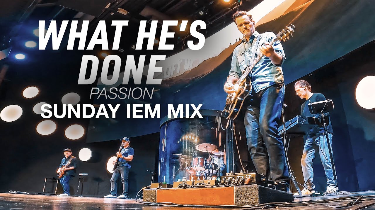What He's Done Rhythm Guitar w/ Gratitude Tag IEM Mix