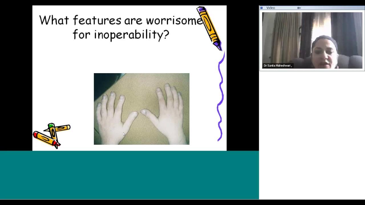 Pedicardio Classes on Operability in CHD by Dr Sunita Maheshwari
