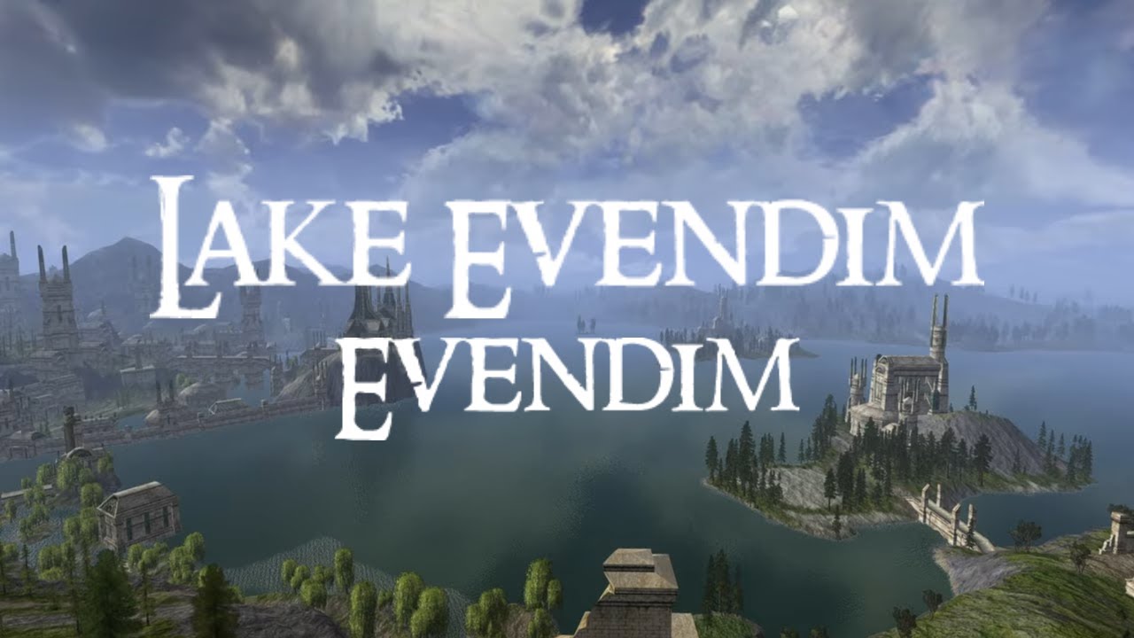LOTRO | EVENDIM | Lake Evendim | Music & Ambience | 1 Hour