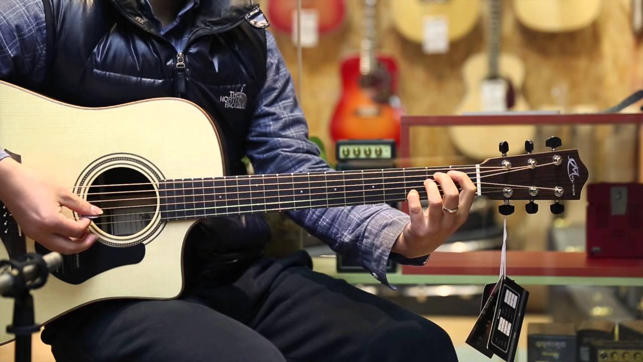 Mayson guitars ESM10 ESD20吉他音色对比 flymusic