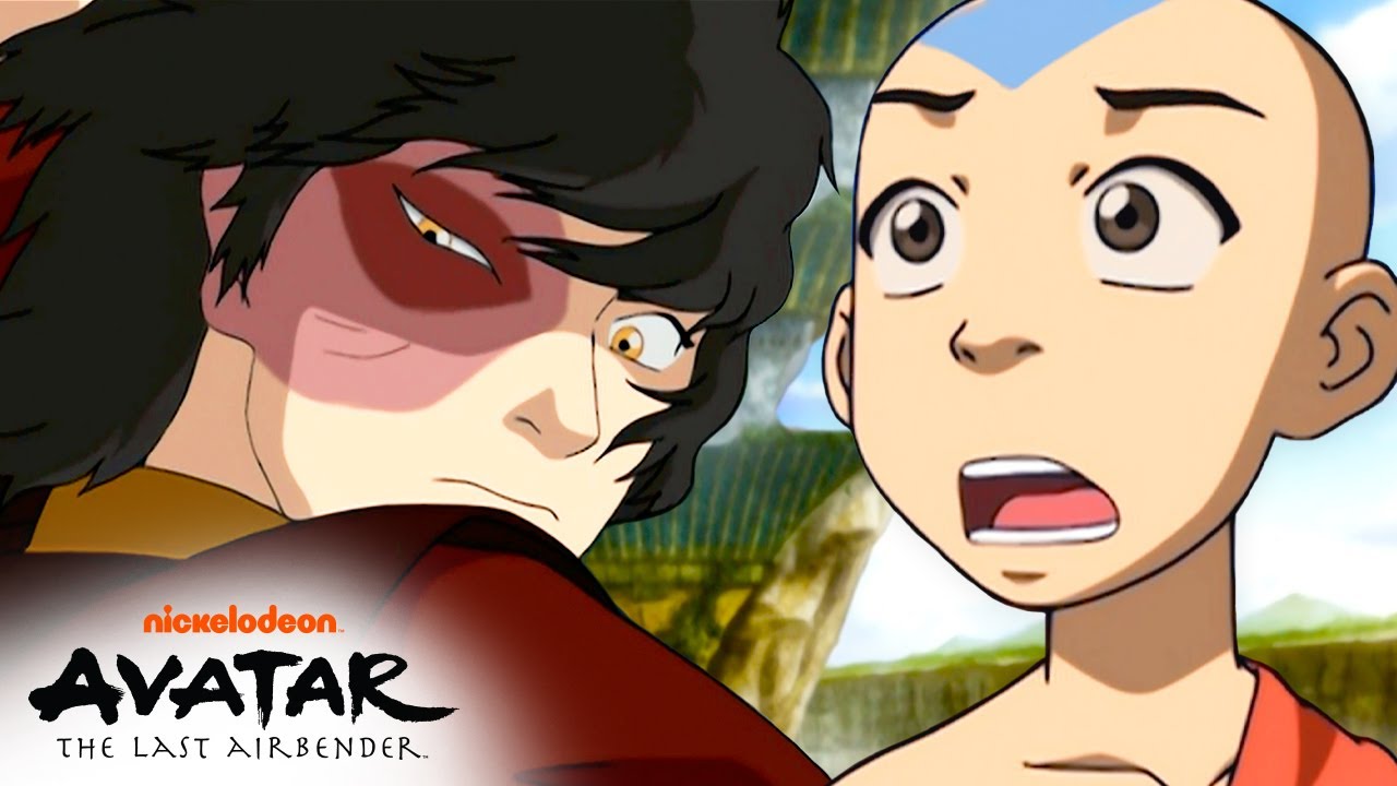 Zuko Hides From Aang at the Western Air Temple! | Avatar: The Last Airbender