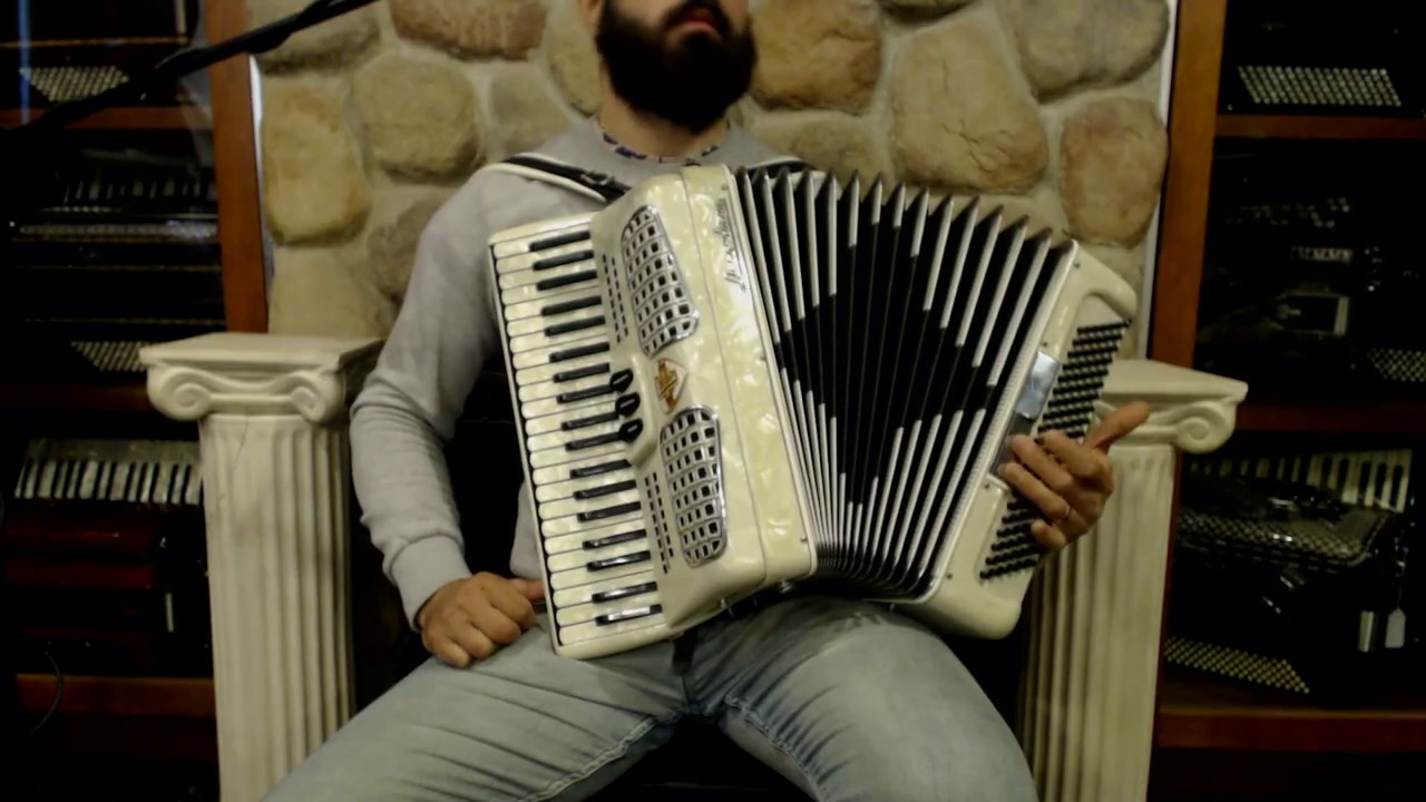 2857 - Ivory Excelsior Accordiana 305 Piano Accordion LM 41 120 $799