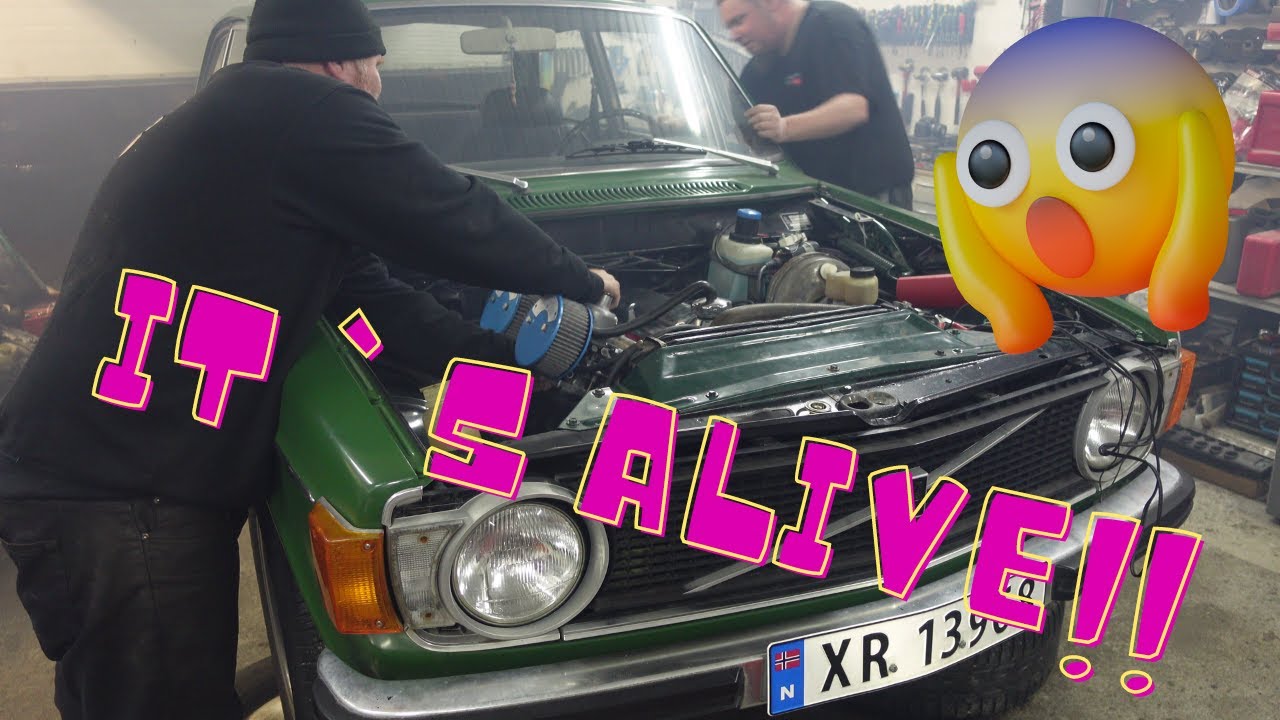 Final Assembly & Startup Volvo 142 B-20