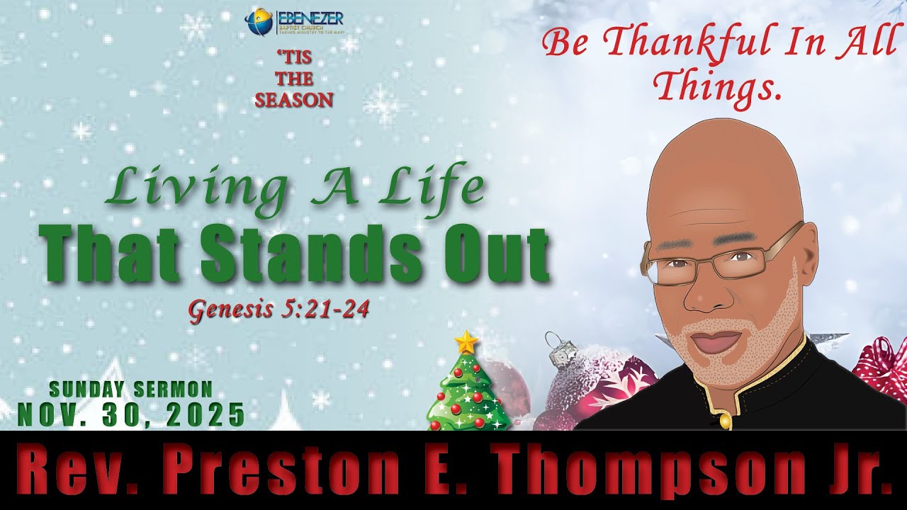 Rev. Preston E. Thompson Jr.'s sermon 