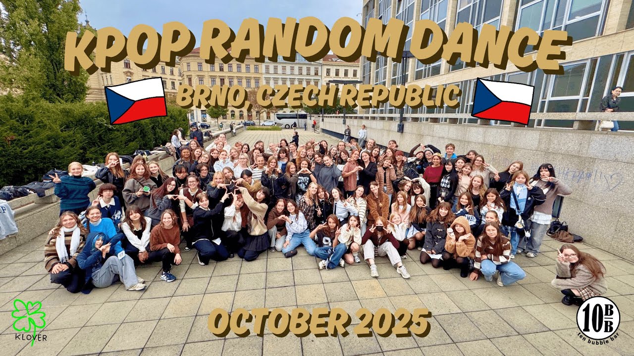 [ 4K ] K-POP RANDOM DANCE 2020-2025 SONGS in Public [Brno, Czech republic] OCTOBER 2025