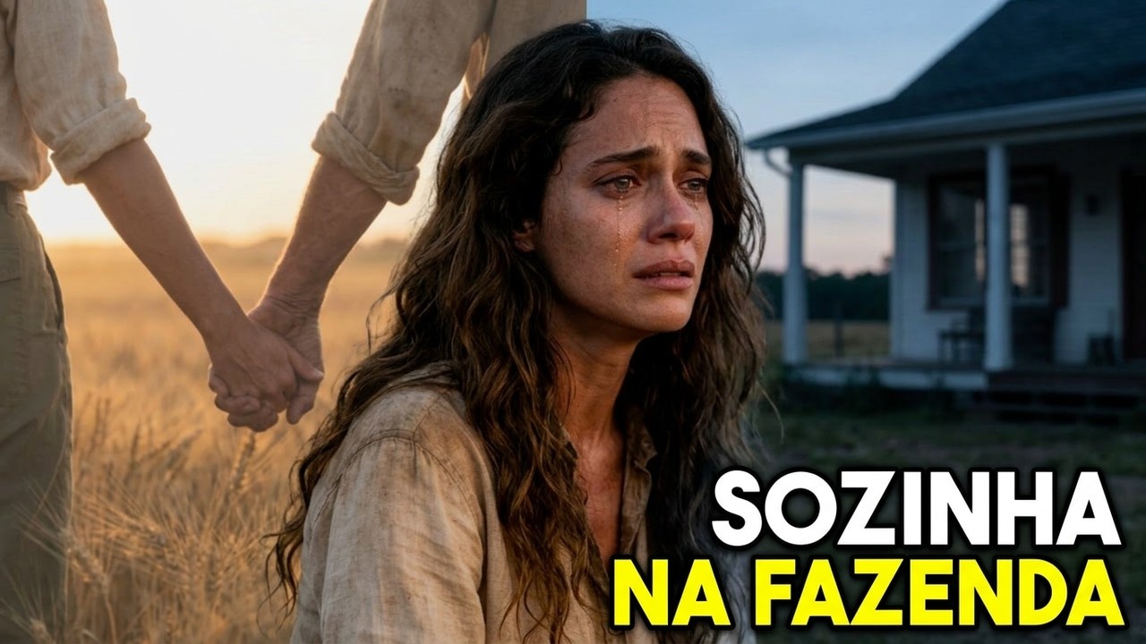 Ela Estava Sozinha na Fazenda… Até um Estranho Pedir Apenas um Copo de Água